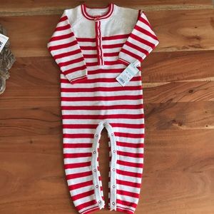 Cat & Jack Toddler Red & Cream Sweater outfit. NWT